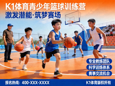 华体汇为青少年篮球训练营设计的体育营销活动